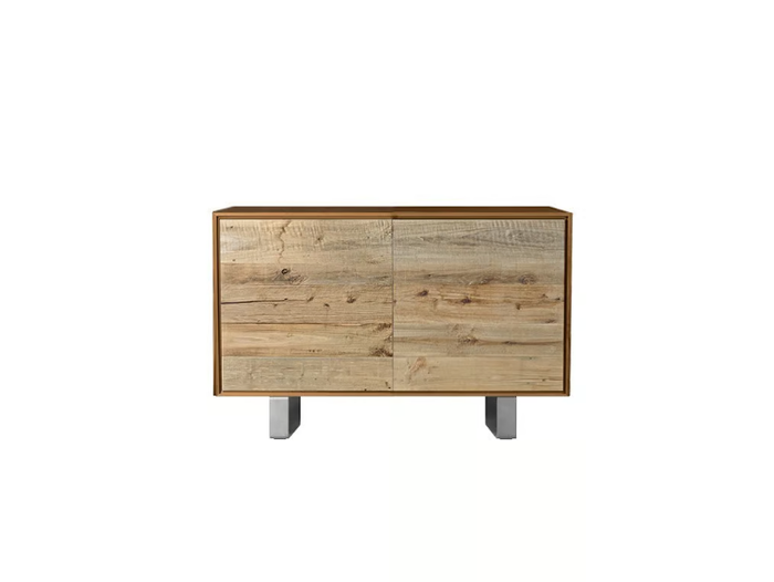 MATE - Solid wood sideboard with doors _ Dale Italia